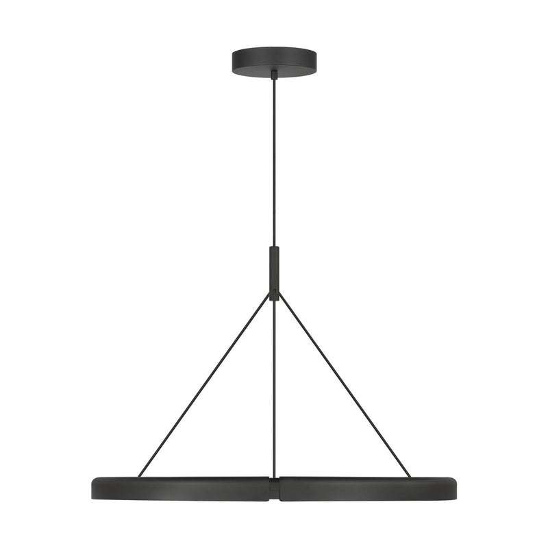 Cloak 30 Pendant in Nightshade Black