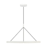 Cloak 36 Pendant in Matte White