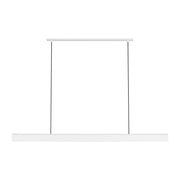 Cloak 60 Linear Pendant in Matte White