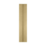 Cloak 24 Bath Sconce in Hand-Rubbed Antique Brass