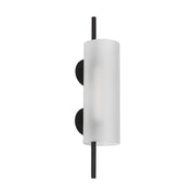 Trace 18 Wall Sconce in Nightshade Black