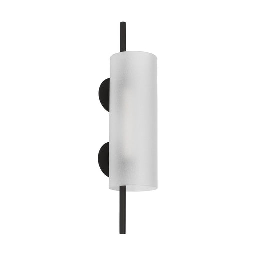 Trace 18 Wall Sconce in Nightshade Black