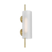 Trace 18 Wall Sconce in Hand-Rubbed Antique Brass