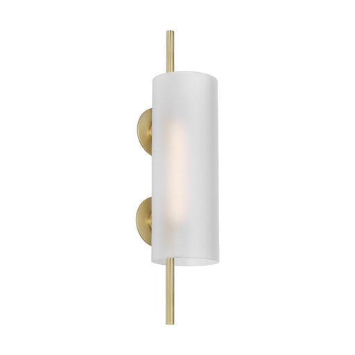 Trace 18 Wall Sconce in Hand-Rubbed Antique Brass