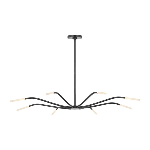 Lajos 50 8-Light Chandelier in Bronze