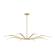 Lajos 50 8-Light Chandelier in Hand-Rubbed Antique Brass