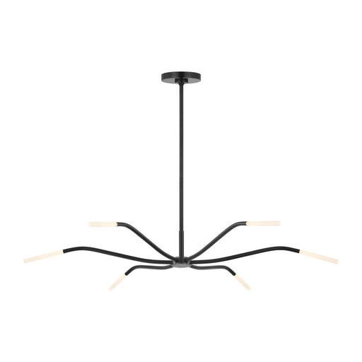Lajos 39 6-Light Chandelier in Bronze