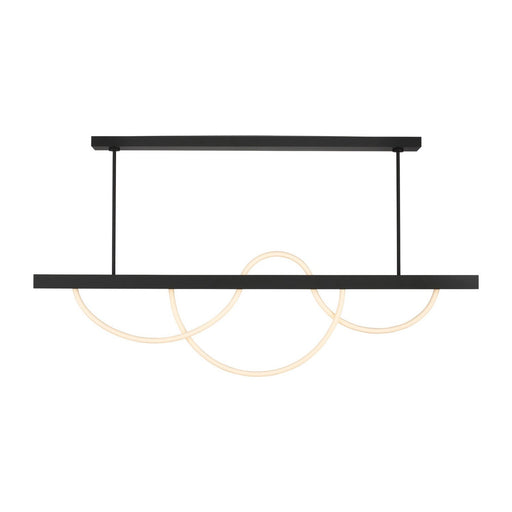Uneri 62 Linear Pendant in Nightshade Black Dedicated