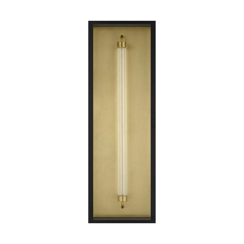 Enferme 29 Outdoor Wall Lantern in Outdoor Black