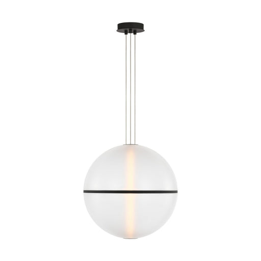 Bicono Round 18 Pendant in Nightshade Black Dedicated