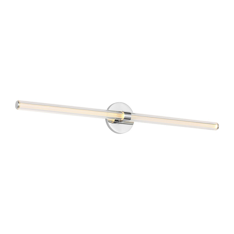 Reiya Round 36 Bath Vanity Light in Chrome