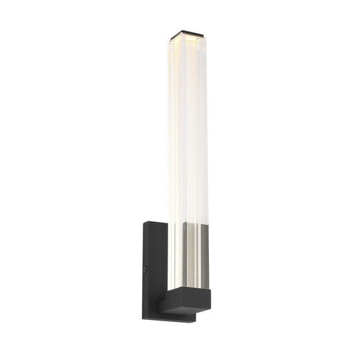 Reiya Square 13 Wall Sconce in Nightshade Black