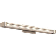 Skein 27" Bath Vanity Light in Brushed Nickel