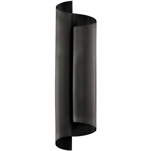 Pirouette 24" Wall Sconce in Black
