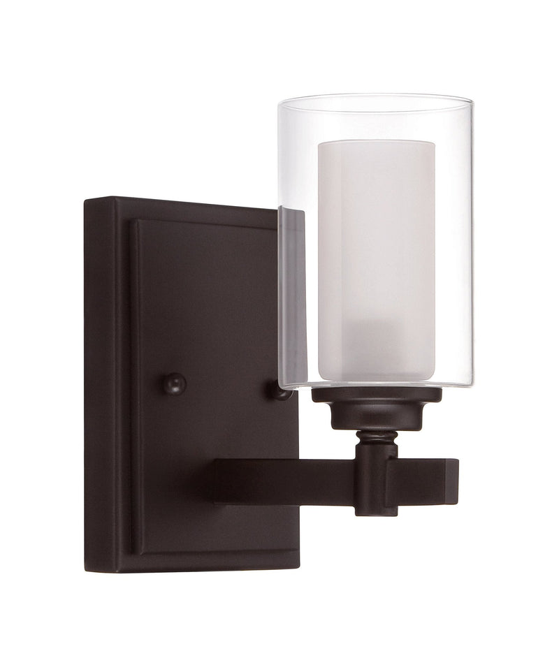 Celeste 1 Light 6.25" Wall Sconce in Espresso