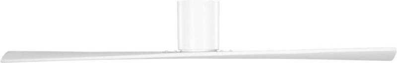 Plank 60" Hugger Ceiling Fan in Matte White