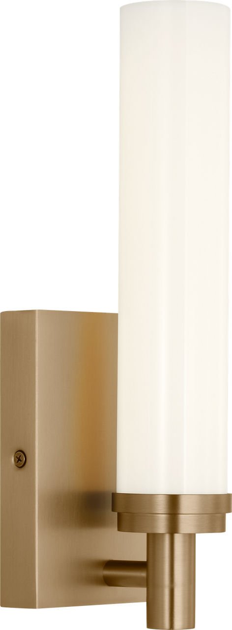 Coles Bath Sconce in Satin Brass
