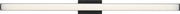Cavitt 36" Bath Vanity Light in Midnight Black