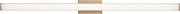 Cavitt 36" Bath Vanity Light in Satin Brass