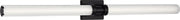 Kiel 2-Light Bath Vanity Light in Midnight Black