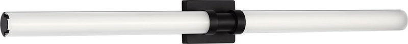 Kiel 2-Light Bath Vanity Light in Midnight Black