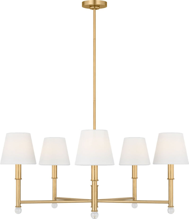 Greard 5-Light 33" Chandelier in Gild