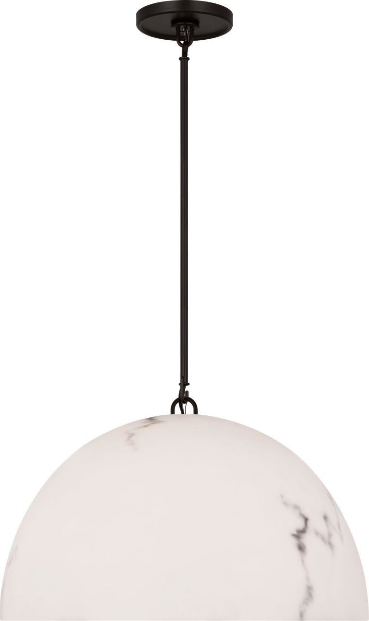 Savina 20" Pendant in Aged Iron