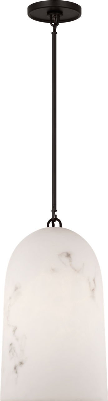 Savina 10" Pendant in Aged Iron