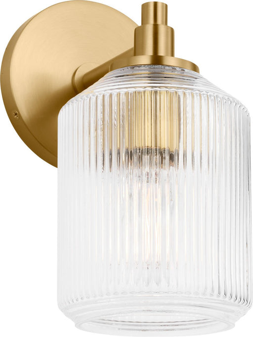 Barstow Bath Sconce in Burnished Brass