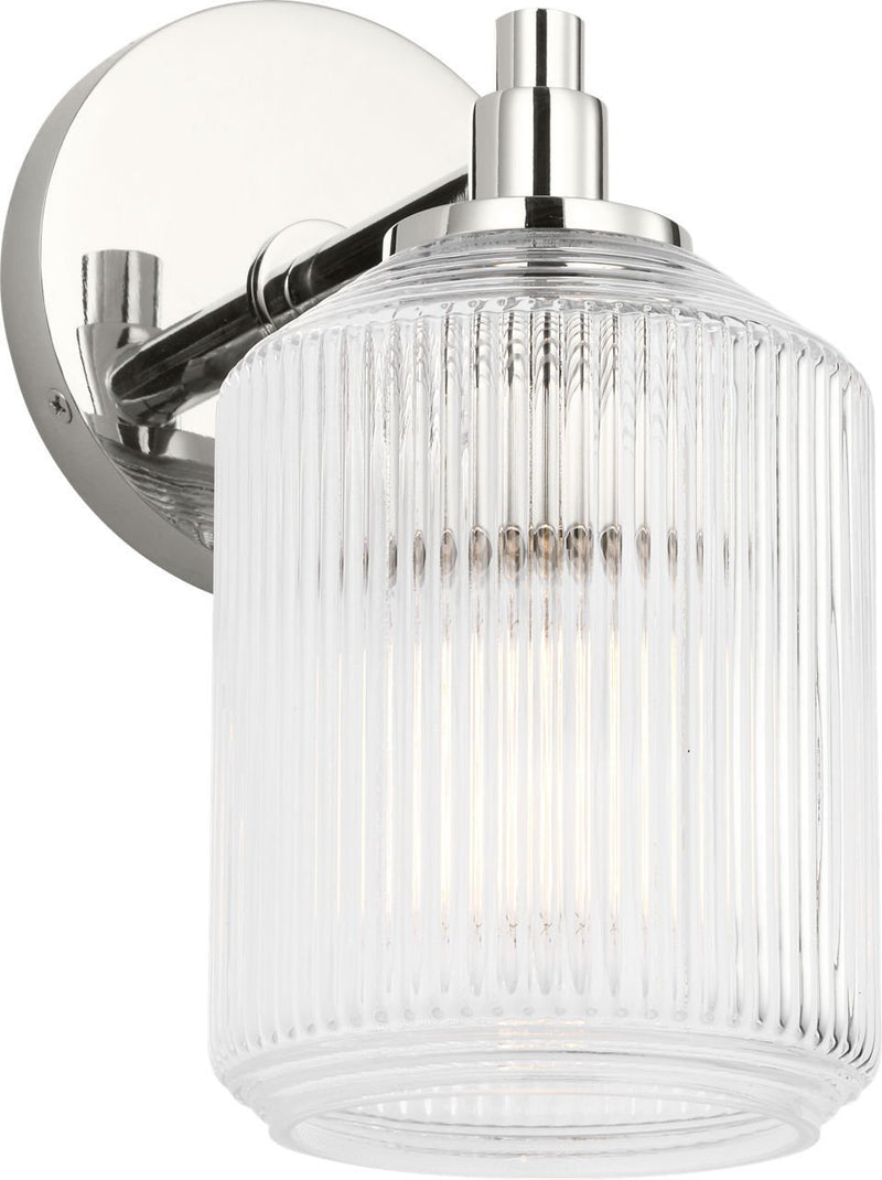 Barstow Bath Sconce in Polished Nickel
