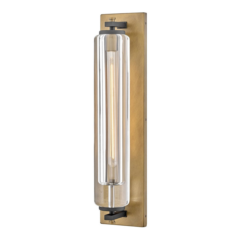 Lourde Large Wall Sconce in Heritage Brass