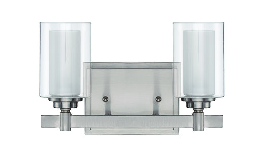 Celeste 2 Light 11.75" Vanity in Brushed Polished Nickel