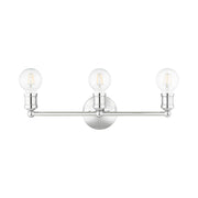 Lansdale 3-Light ADA Bath Vanity Light in Polished Chrome