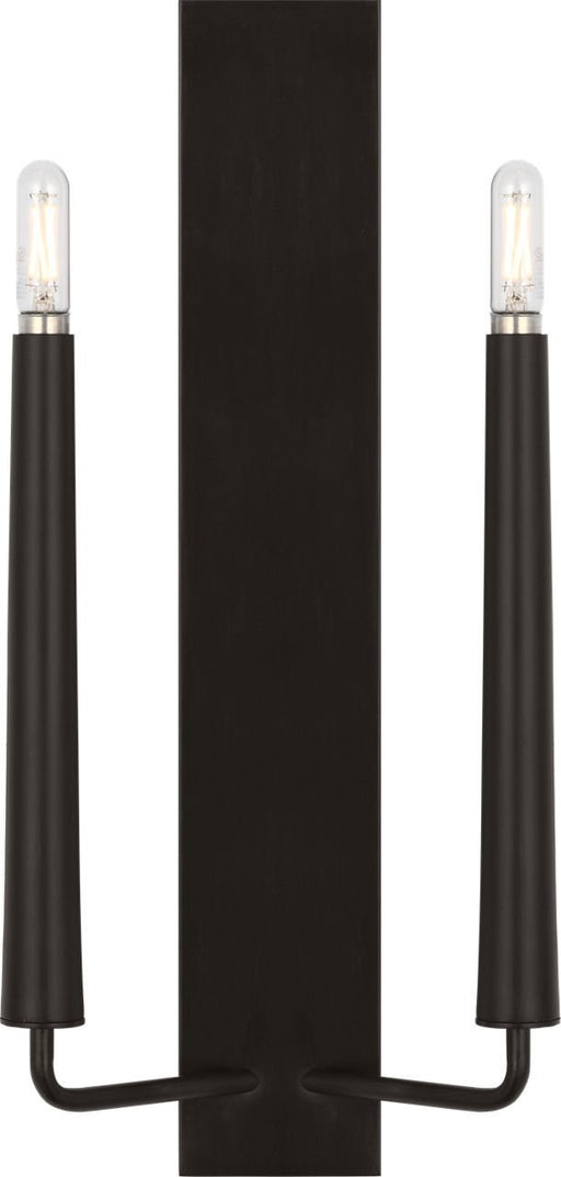 Lois 18" 2-Light Wall Sconce in Aged Iron