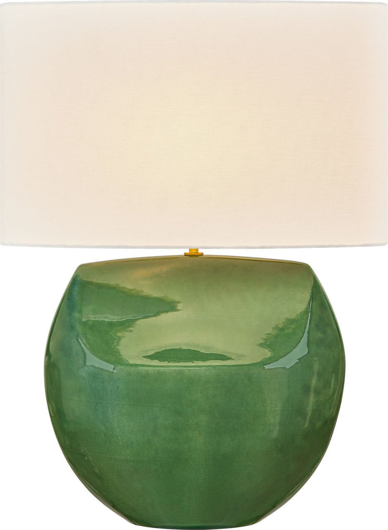 Pente 27" Table Lamp in Green