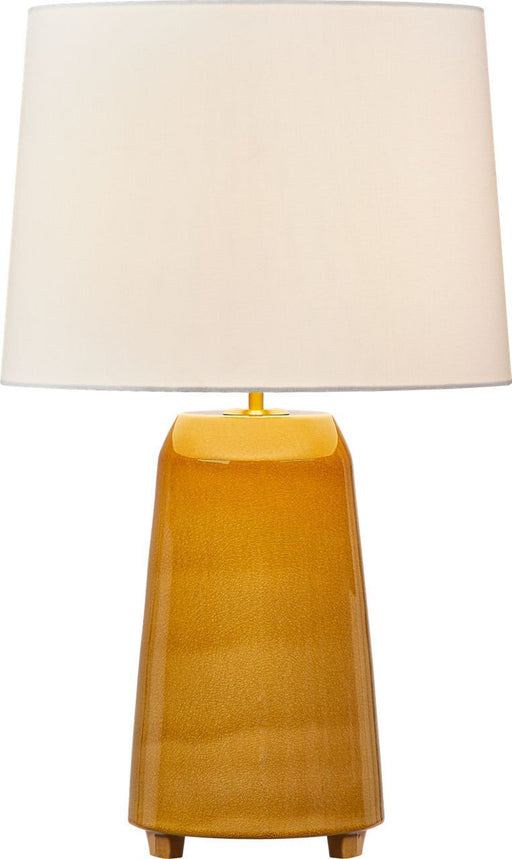 Nell 28" Table Lamp in Cracked Honey
