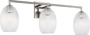 Serafina 3-Light Bath Vanity Light in Polished Nickel