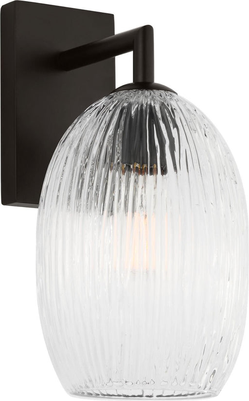 Serafina Bath Sconce in Aged Iron