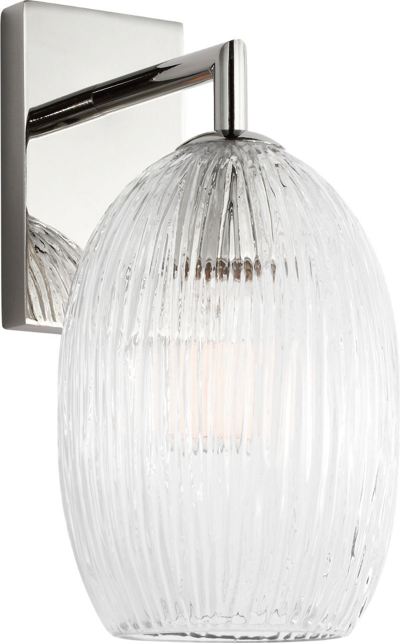 Serafina Bath Sconce in Polished Nickel