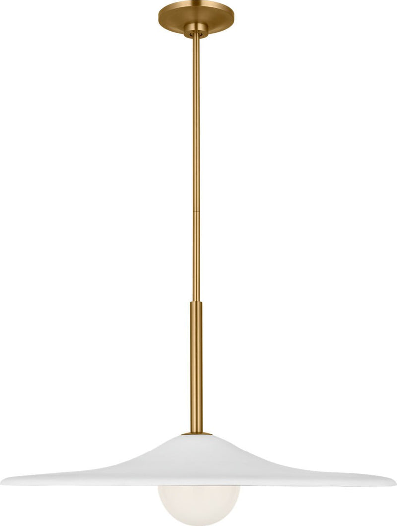 Endicott 24" Pendant in Burnished Brass
