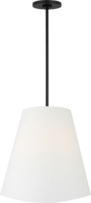 Beauvoir 3-Light 18" Pendant in Midnight Black
