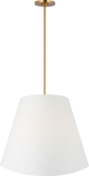 Beauvoir 4-Light 24" Pendant in Burnished Brass