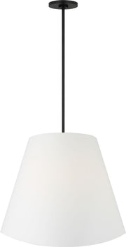 Beauvoir 4-Light 24" Pendant in Midnight Black