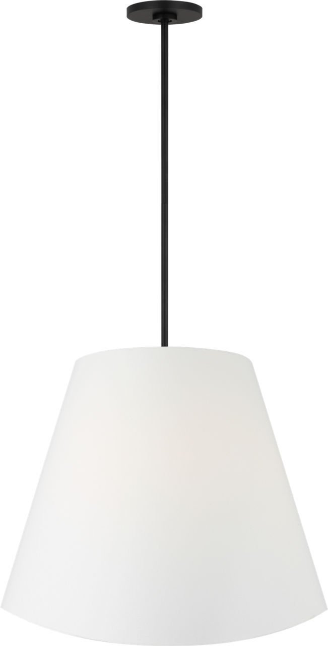 Beauvoir 4-Light 24" Pendant in Midnight Black