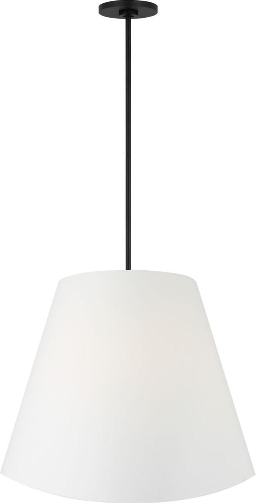 Beauvoir 4-Light 24" Pendant in Midnight Black