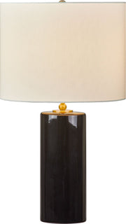 Lauren 26" Table Lamp in Black Ceramic