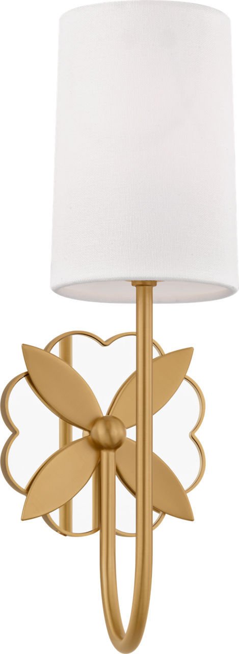 Spencer Wall Sconce in Burnished Brass
