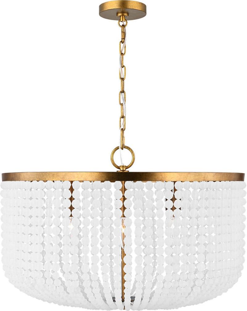 Bellecour 8-Light 24" Chandelier in Vintage Gild