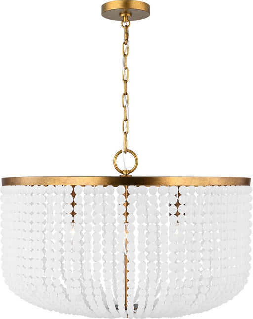 Bellecour 8-Light 24" Chandelier in Vintage Gild