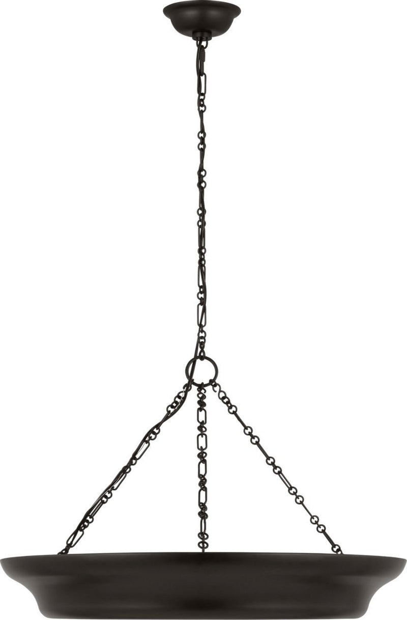 Lenoir 24" Pendant in Aged Iron